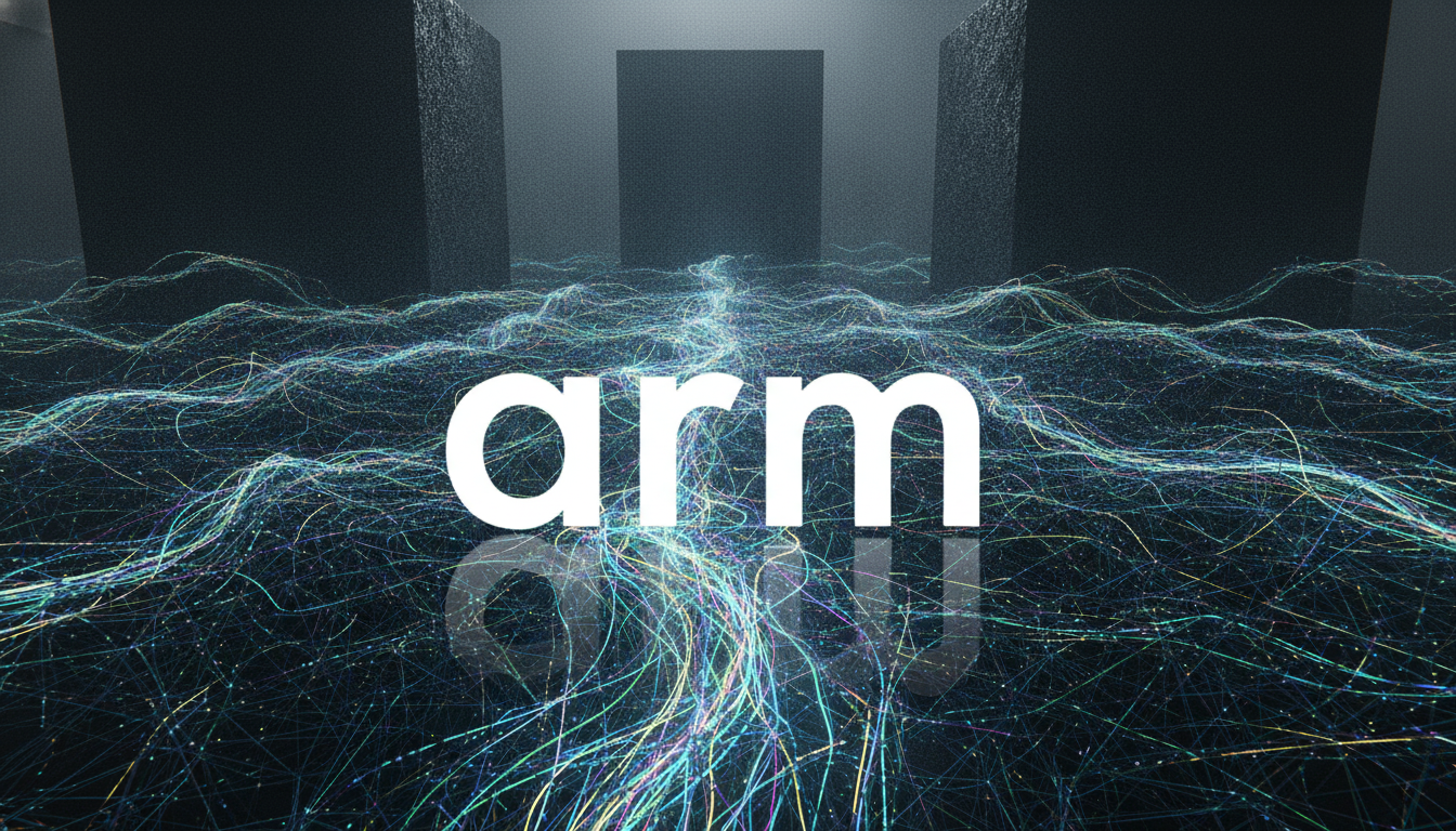An abstract rendering of a decentralized, open-source AI network being built, representing the recent Together AI funding round for its cloud infrastructure.